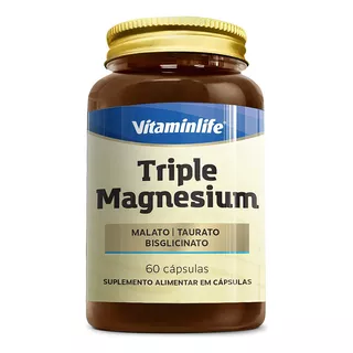 Triple Magnesio Malato + Taurato + Bisglicinato Vitaminlife