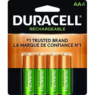 Pilas Recargables Aa Duracell Aarechx4 Aa 4 Unidades 1 1