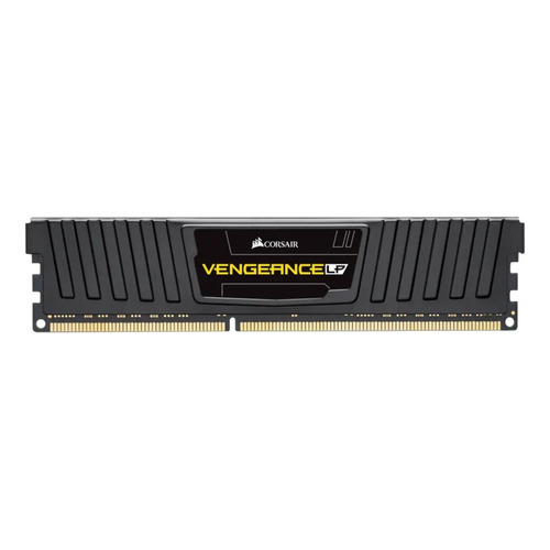 Memoria RAM Vengeance LP gamer color black 4GB 1 Corsair CML4GX3M1A1600C9