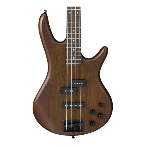 Bajo Electrico Activo Ibanez Gio Gsr200 Bwnf 4 Cuerdas Caoba Color Nogal Natural Orientación De La Mano Diestro