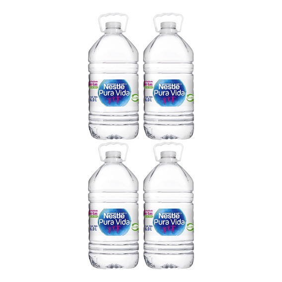 Agua Nestle Pura Vida - Pack 24 Litros - Sin Gas 