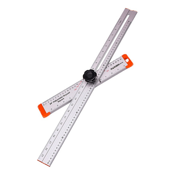 Escuadra T Regulable Falsa Aluminio 24 Pulgadas 60cm Harden