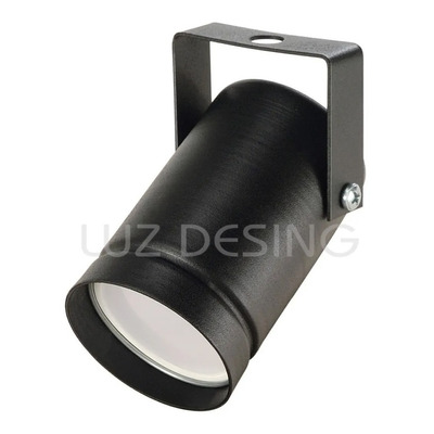 Riel 2 Metros Con 6 Spot Tecno Apto Led Gu10 Negro