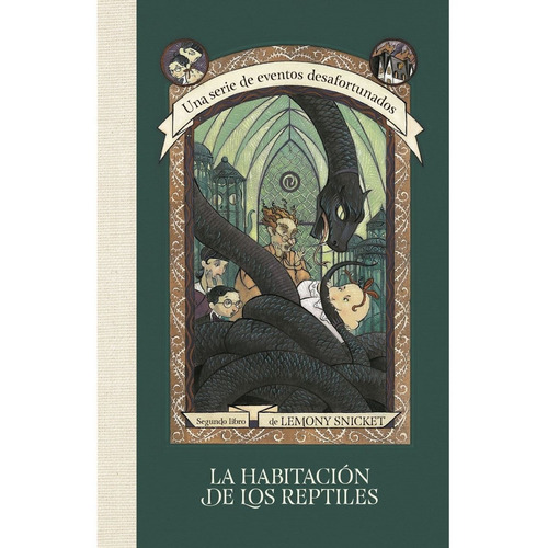 La habitación de los reptiles, de Snicket, Lemony. Editorial Montena, tapa blanda en español