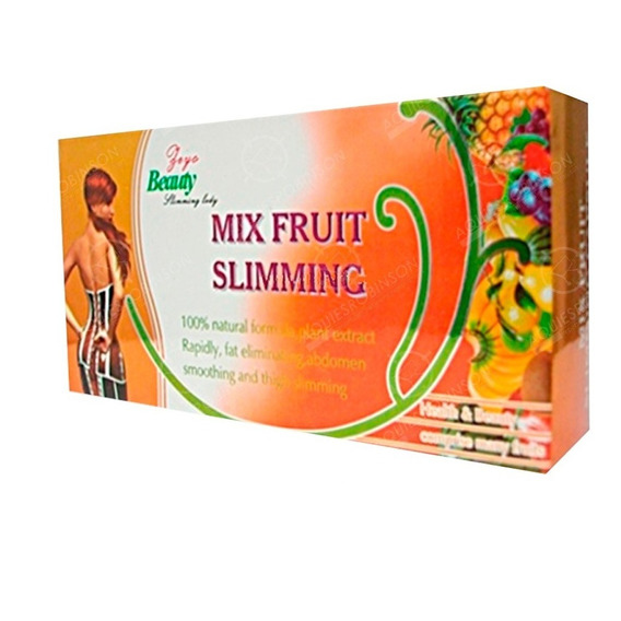 2 Mix Fruit Slimming Original Natural Adelgazar Importad