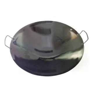 Wok Disco Sarten Enlozado 48 Cm Con 2 Asas