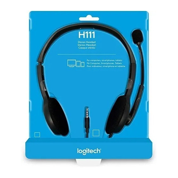 Auriculares Logitech H111 Stereo Business