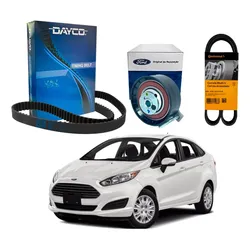  Correia Dentada Poly V Tensor Fiesta Sedan 1.6 2014 A 2019