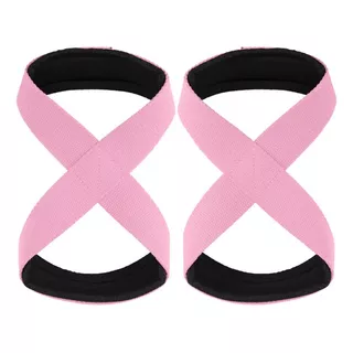 Muñequeras Lifting Straps Correa Para Levantamientos Forma 8