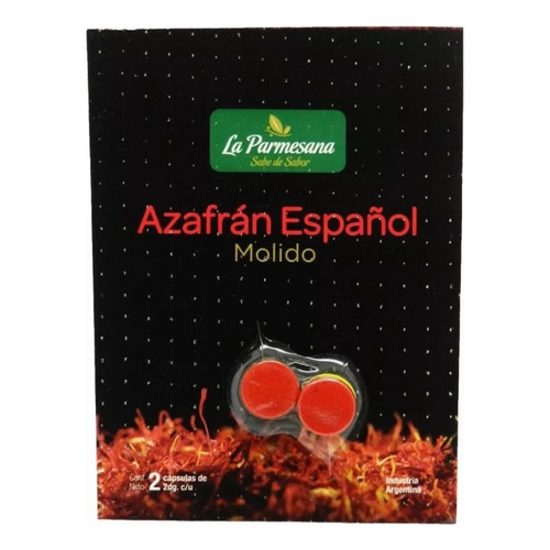 Azafrán Molido (display) La Parmesana X1und  4 dg