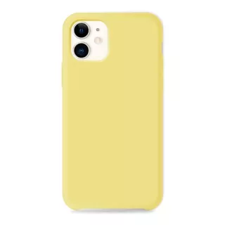 Funda Carcasa Silicona Unicolor Para iPhone 11 12 Pro Max