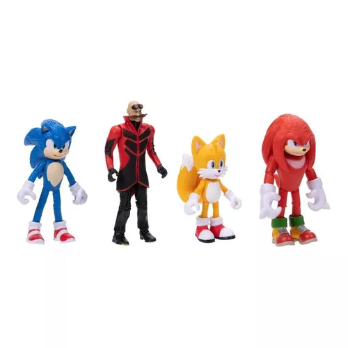 Bonecos do Filme Sonic 2 Autografado Original Lacrado Jakks