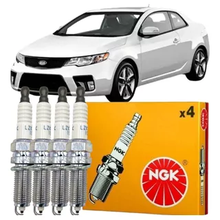 Kit 4 Velas De Ignição Kia Cerato 1.6 16v Gasolina 2012 Ngk