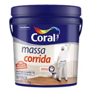 Coral Massa Corida Massa Corrida Pva 5.7 Kg