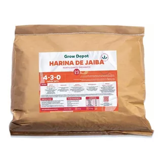 Harina De Jaiba 5 Kg Biofert C/quitina, 4-3-0 14 Ca