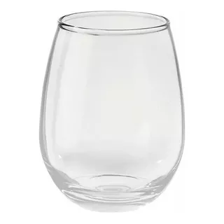 Copa Copón Vaso Vidrio 450 Ml Sin Tallo Gourmet Rigolleau