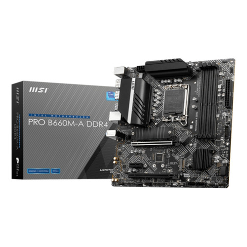 Mother Msi Pro B660m-a Ddr4 1700