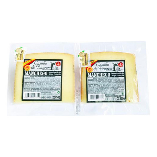 Queso Manchego 4 Unidades X250g - G