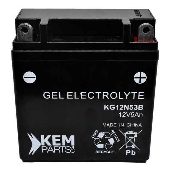 Bateria De Moto Kemparts Kg12n53b