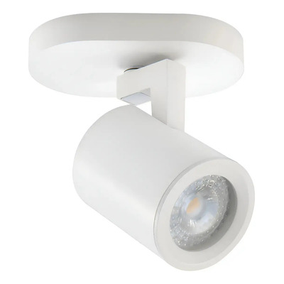 Aplique 1 Luz Spot Blanco Movil Dicro Led Gu10 U1301b Mks Blanco