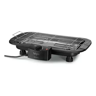 Churrasqueira Elétrica De Mesa Preto 1800w Elgin - 127v