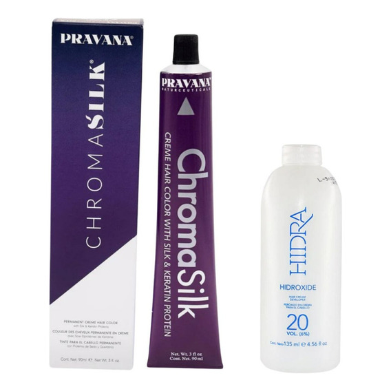 Tinte Pravana Chromasilk 90 Ml Con Revelador