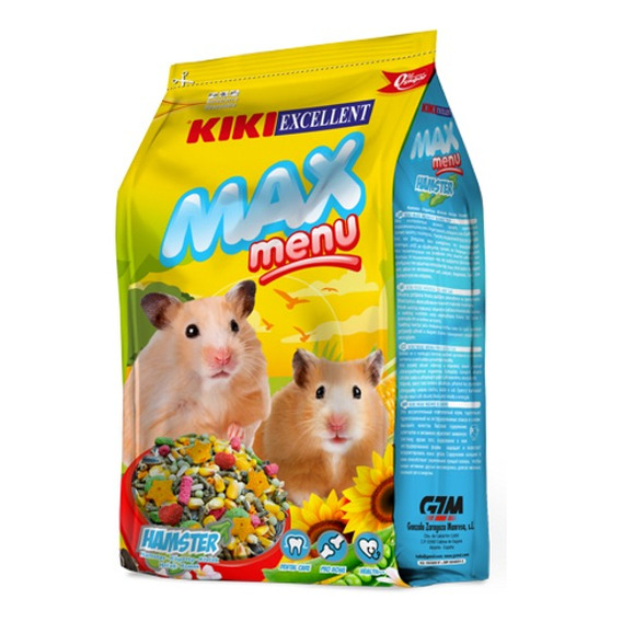 Alimento Kiki Max Menu Para Hamster 1 Kg