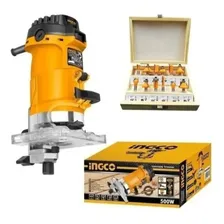 Fresadora Rectificador Tupi 600w Ingco Recortadora Laminado Fresadora Rectificador Tupi 600w Ingco Recortadora Laminado