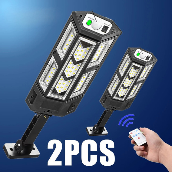 Reflector Led Led De Luz Solar De 2 Paquetes 3000w