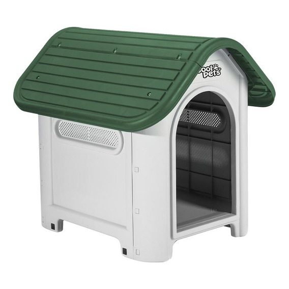 Casa De Perro Grande Cool Pets Verde 87cm Cp003