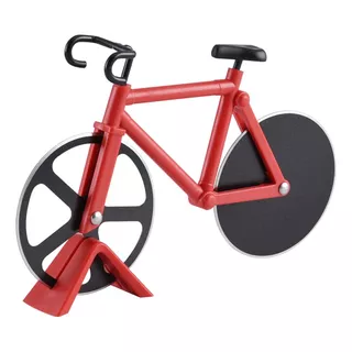 Cortador De Pizza Con Diseño Creativo De Bicicleta P/hogar