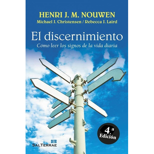 Gran Libro El Discernimiento, De Henry J.m. Nouwen., Vol. 1. Editorial Salterrae, Tapa Blanda En Español, 2014
