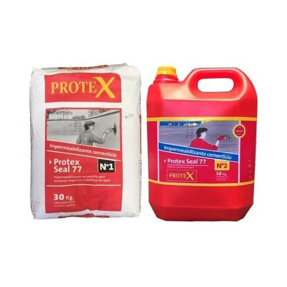 Protex Seal 77 Kit Impermeabilizante Cementicio 40kg