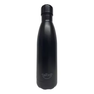 Botella De Agua Térmica Talbot Acero Inoxidable Urbana 500ml Color Negro