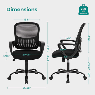 Escritorio Ergonómico Para Computadora De Oficina, Sillas Gi