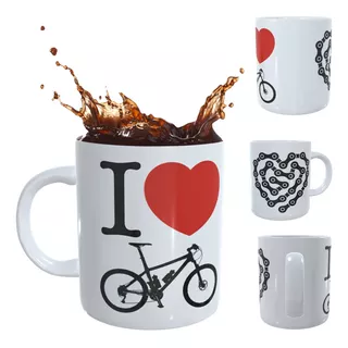 Caneca Ciclista Xícara Ciclismo Bicicleta Pedal Bike 325ml