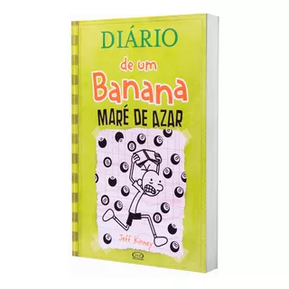 Diario De Um Banana Volume 8 Maré De Azar Capa Mole De Jeff Kinney