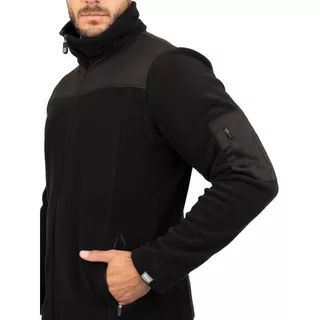 Polar Hombre Scorpi Microfleece Negro Uniforme Clínico