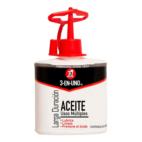 Aceite Lubricante 3-en-uno Gotero 30ml 2440130