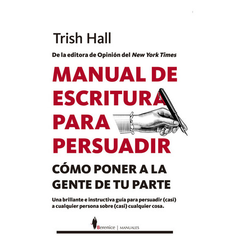 Manual De Escritura Para Persuadir, De Hall, Trish. Editorial Almuzara, Tapa Blanda En Español