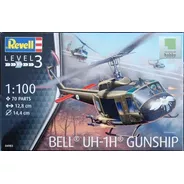 Revell Bell Uh-1h Gunship 4983 1/100 Rdelhobby Mza