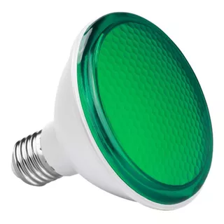 Lâmpada Par30 Led 10w Verde 127/220v Ip65 Luminatti 110v/220v