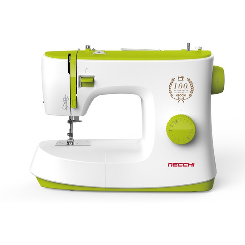 Máquina De Coser Necchi K408a Marca Italiana  Color Blanco