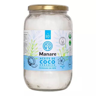 Aceite De Coco Orgánico 1 Lt - Manare