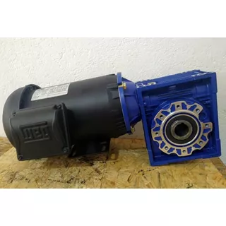 Motorreductor Corona Y Sinfin 1 Hp Nmrv075 Trifasico