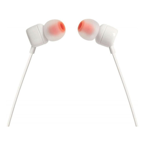 Audífonos in-ear JBL Tune 110 white
