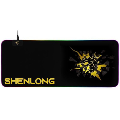 Mouse Pad Gamer Rgb Shenlong Xl 800 X 300 X 4mm Con Software Color Negro