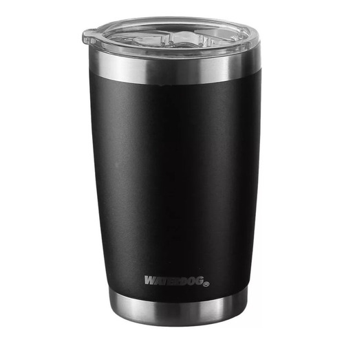 Vaso Térmico Waterdog Borda Negro 500ml Borda500BK