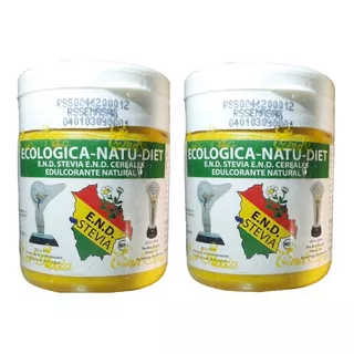 2 Adoçantenatural Stevia Importada Ecológica Natu- Diet 80g