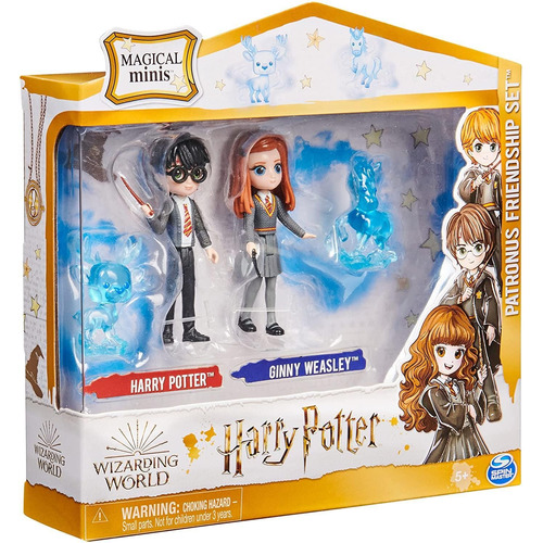 Figura Colección Harry Y Ginny Patronus Harry Potter Magia